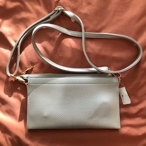Gray Satchel/Crossbody Purse